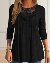 Spetstopp med Rund Hals